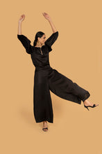 Load image into Gallery viewer, AUDREY BLACK PALAZZO PANTS