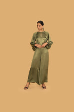 Load image into Gallery viewer, AUDREY PISTACHIO PALAZZO PANTS