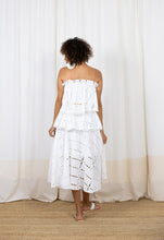 Load image into Gallery viewer, HEIDY 3-Tier White Maxi Dress
