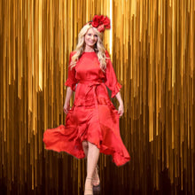 Load image into Gallery viewer, RED DRESS, MODAL DRESS, FABULOUS DRESS