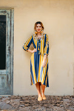 Load image into Gallery viewer, Stripes Dress Australian dress designers