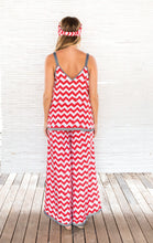 Load image into Gallery viewer, CHEVRON PALAZZO PANTS
