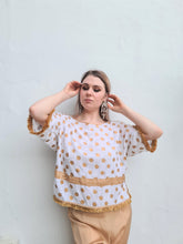 Load image into Gallery viewer, GOLD DOT BLOUSE