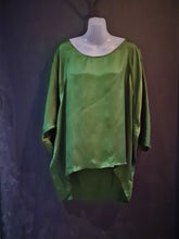 Load image into Gallery viewer, MAXX Tunic Sage easy to wear blouse