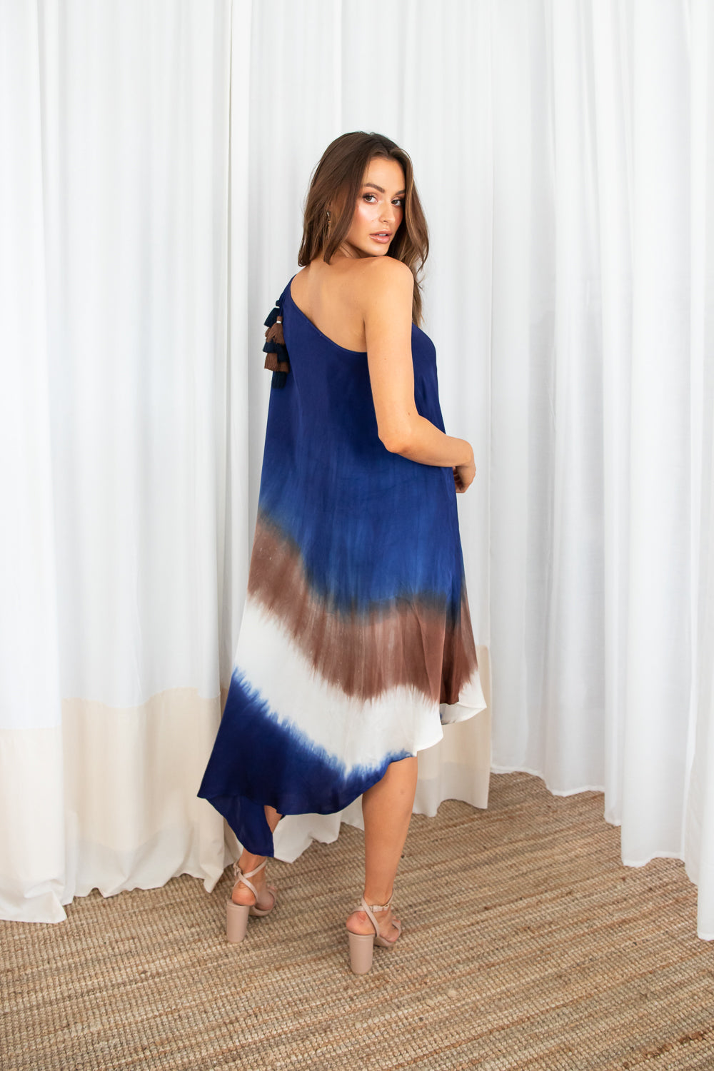 MIRA OMBRE One Shoulder Dress MIRA OMBRE One Shoulder Dress