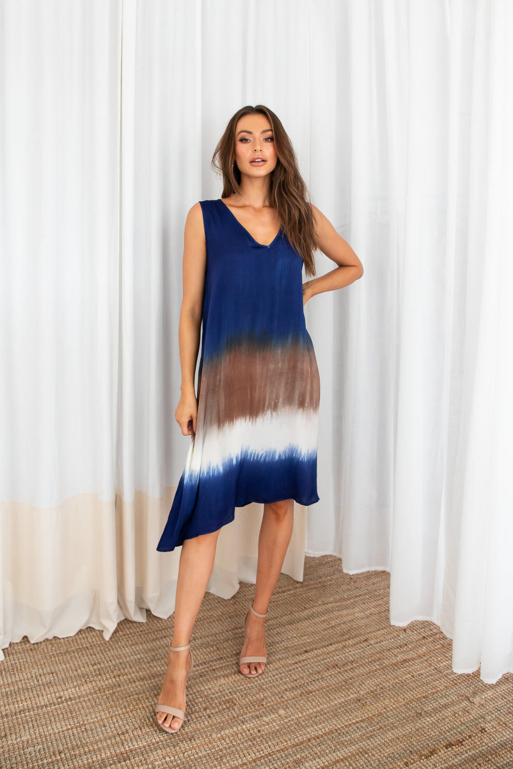 Ombre cheap shift dress