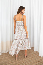 Load image into Gallery viewer, BLOSSOM Strap Dress with Sash Belt